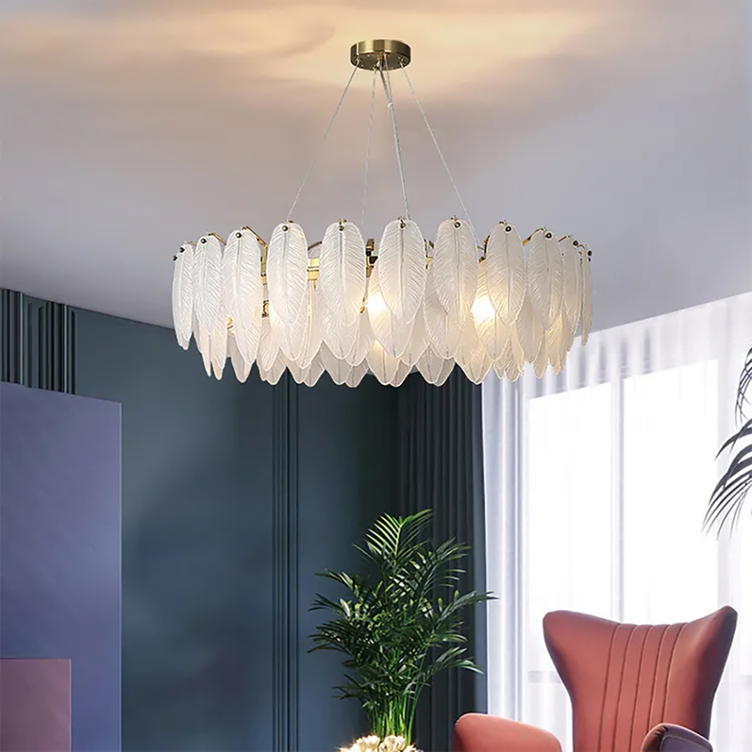 indoor-modern-chandelier-e14-bulb-iron-gold