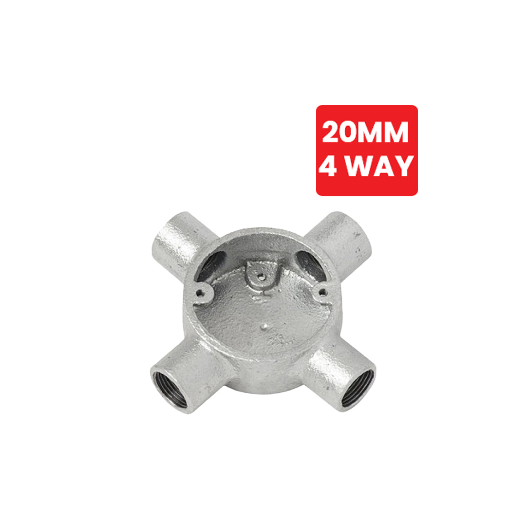 lemax-malleable-circular-box-20mm-4-way