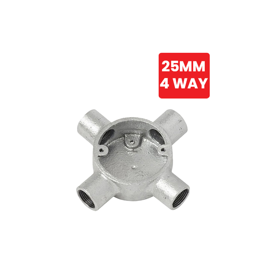 lemax-malleable-circular-box-25mm-4-way