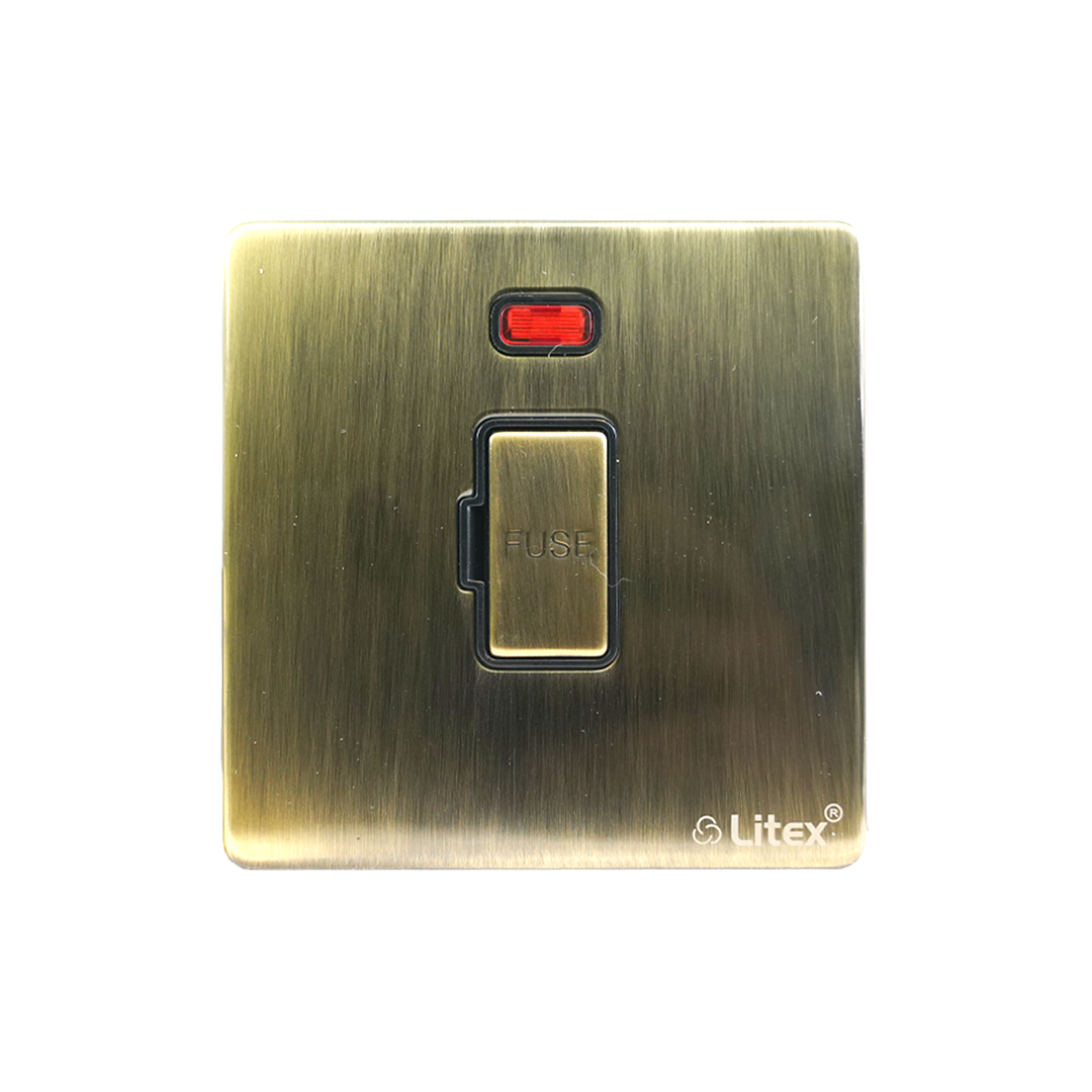 topex-13a-fused-connection-unit-antique-brass