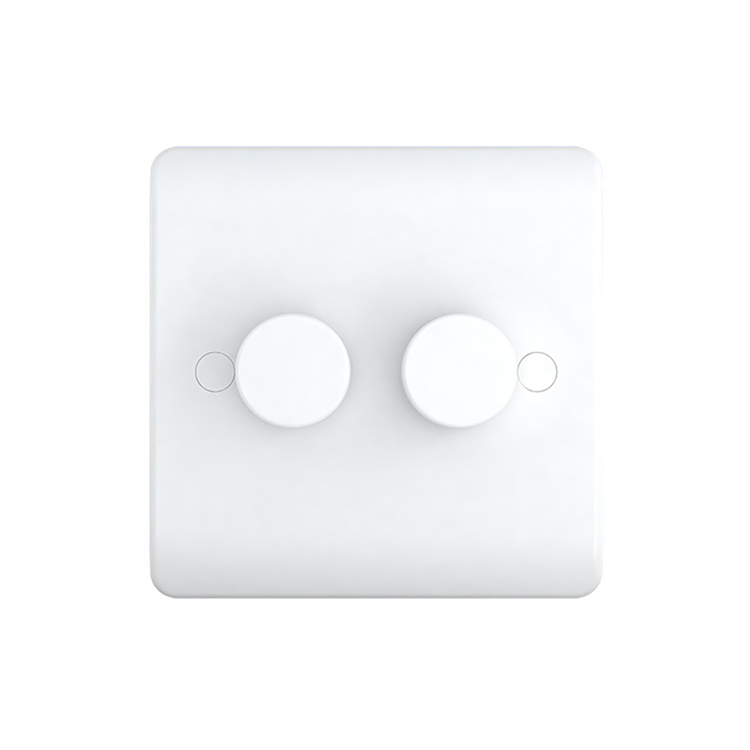 topex-500w-2-gang-1-way-dimmer-3x3-white