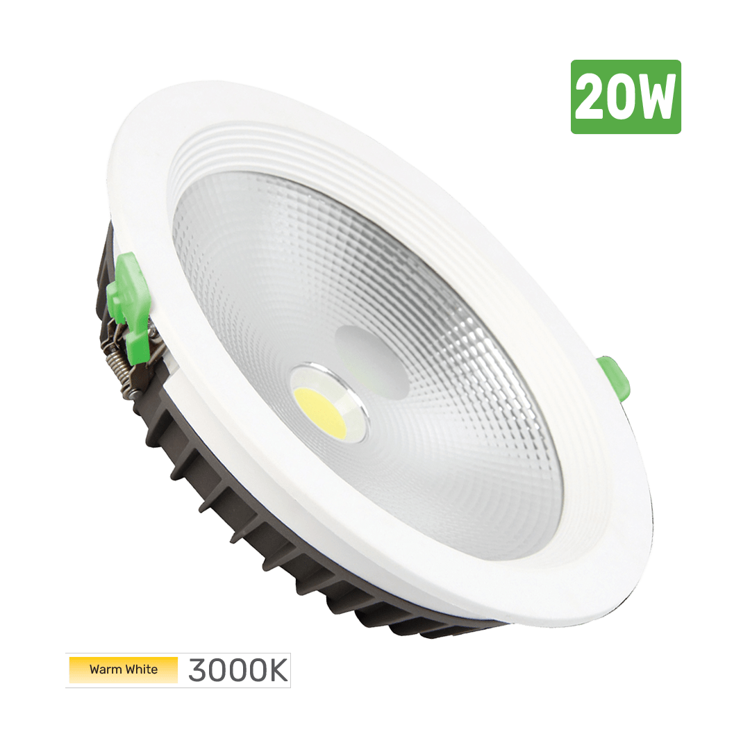topex-downlight-led-light-round-recessed-20w-cob-80-3000k