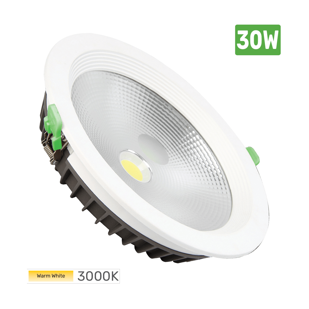 topex-downlight-led-light-round-recessed-30w-cob-80-3000k