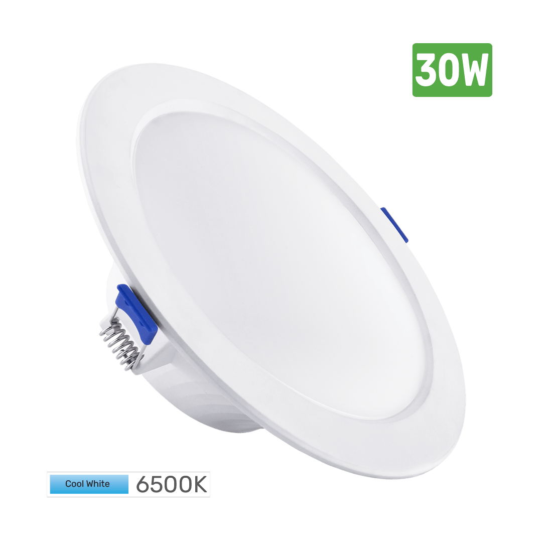 topex-flora-led-round-downlight-30w-6500k