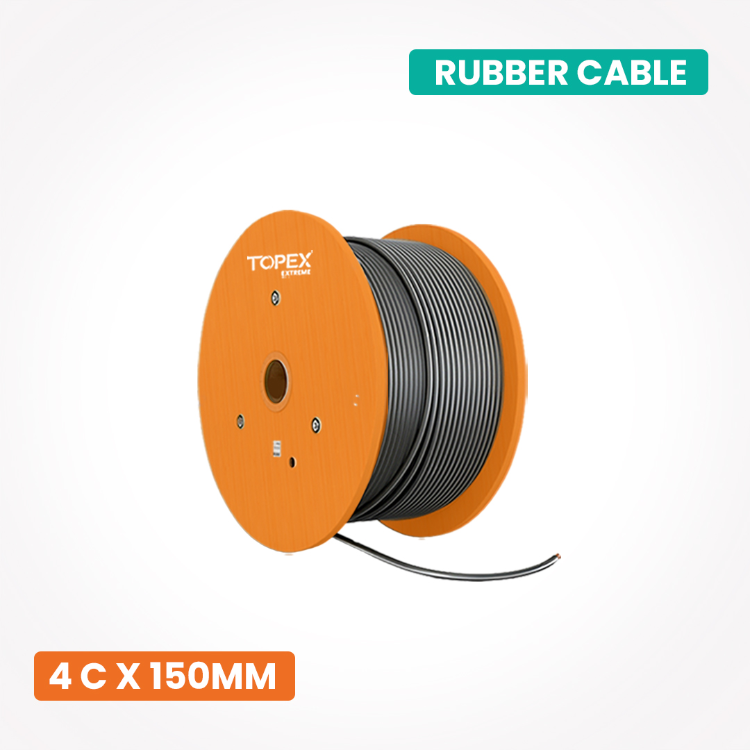 topex-ho7rnf-rubber-cable-4-core-150-mm