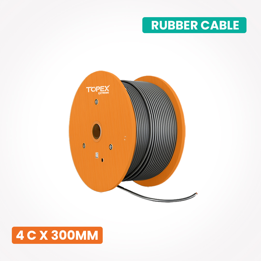 topex-ho7rnf-rubber-cable-4-core-300-mm