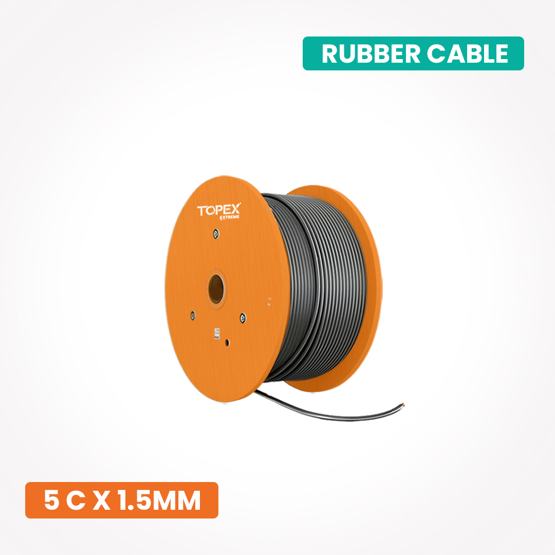 topex-ho7rnf-rubber-cable-5-core-1-5-mm