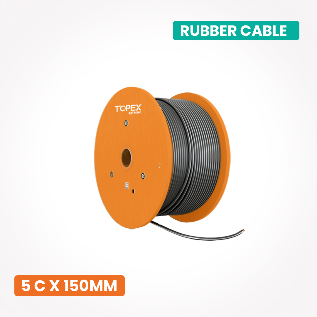 topex-ho7rnf-rubber-cable-5-core-150-mm