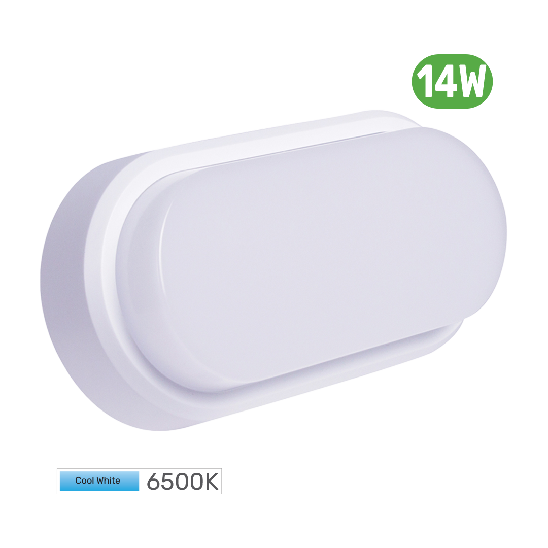 topex-led-bulkhead-oval-white-14w-6500k-ip65