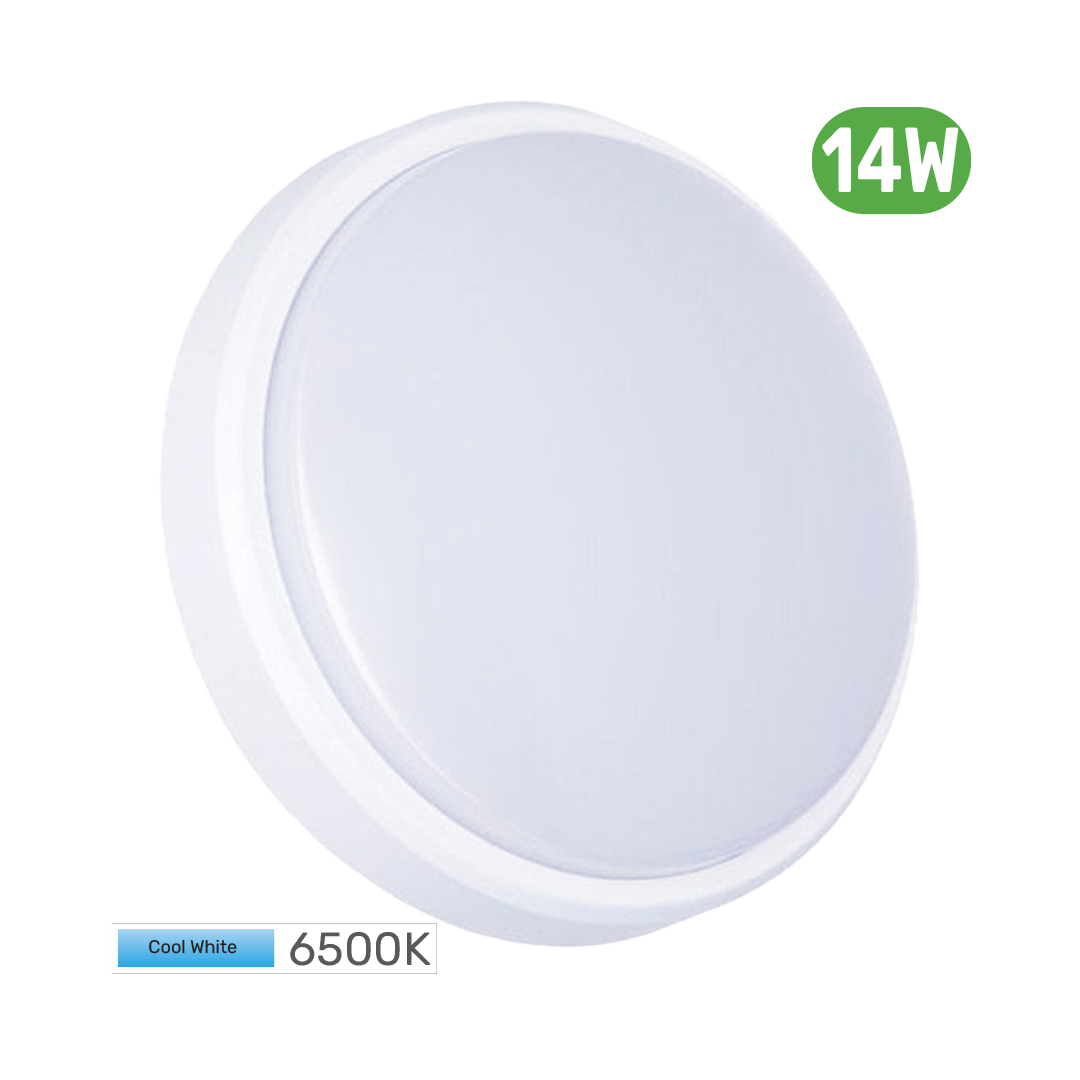 topex-led-bulkhead-round-white-14w-6500k-ip65