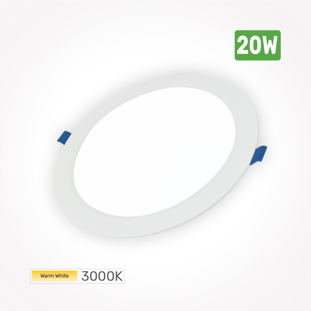 topex-led-saturn-downlight-round-recessed-20w-3000k