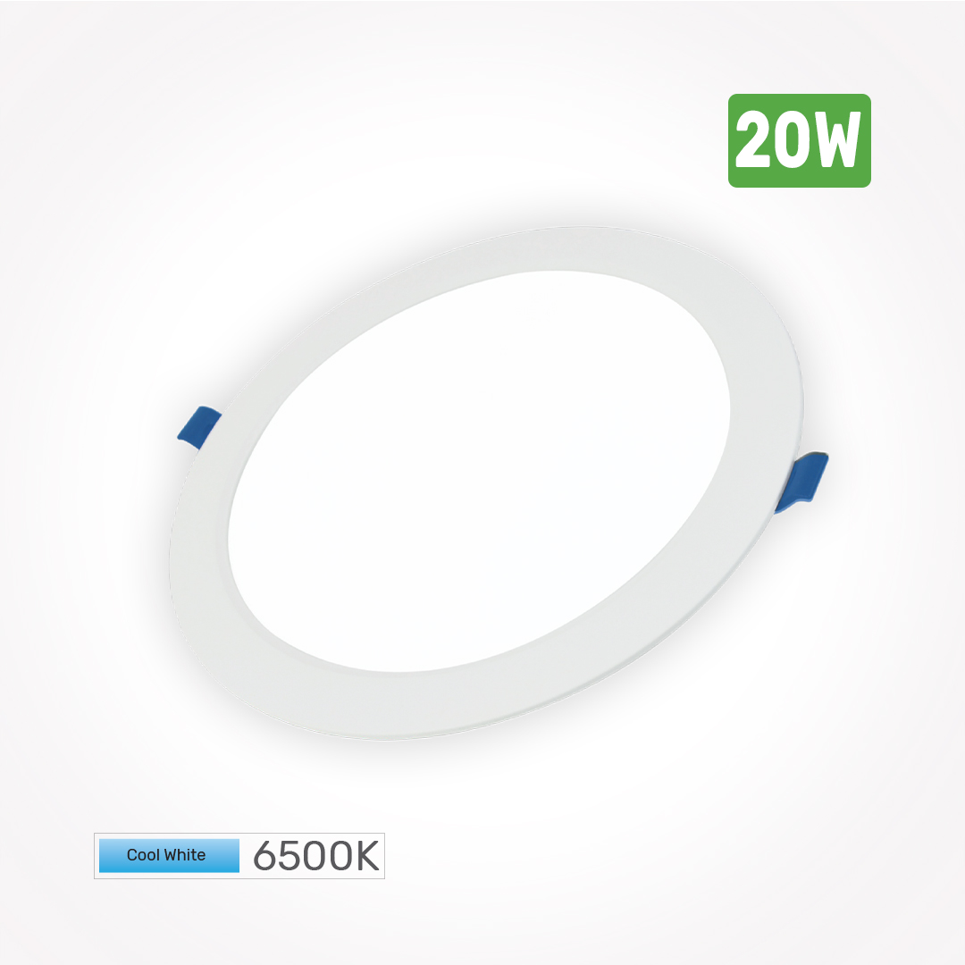 topex-led-saturn-downlight-round-recessed-20w-6500k