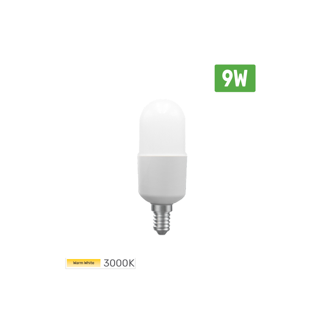 Topex Litex LED Stick Lamp 9W E27 3000K White - Warm and Cozy Illumination